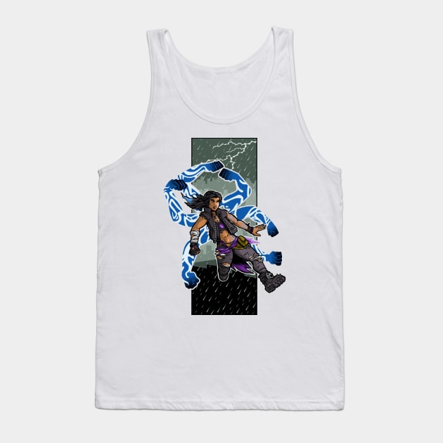 Amara The Siren Borderlands 3 The Tiger of Partali Tank Top by ProjectX23